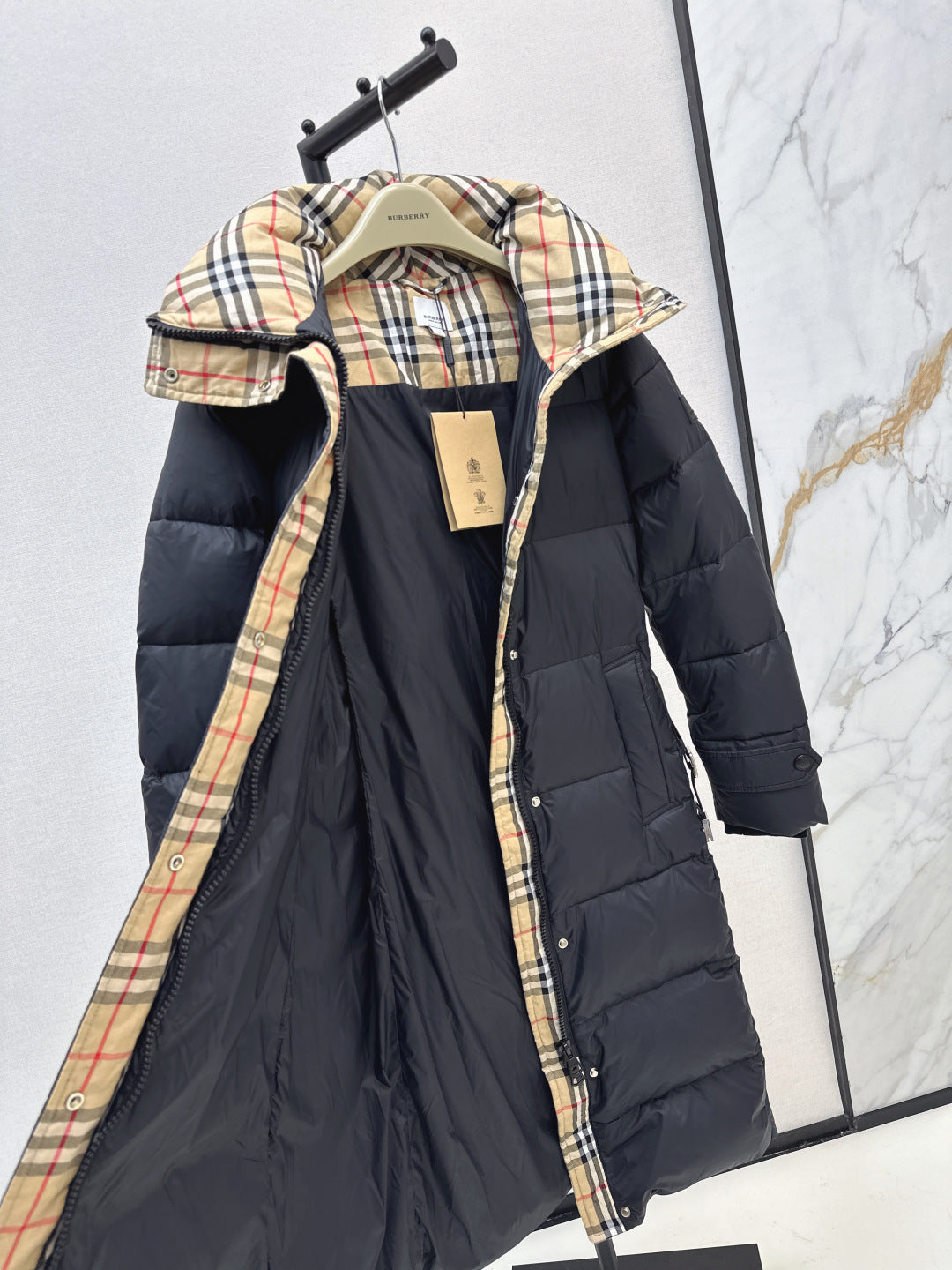 Bur New long down jacket