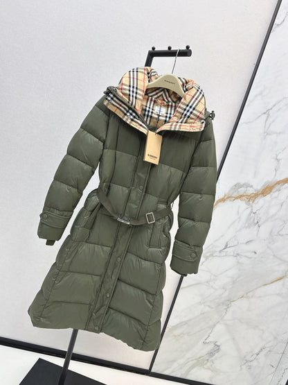 Bur New long down jacket