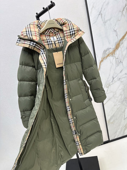 Bur New long down jacket