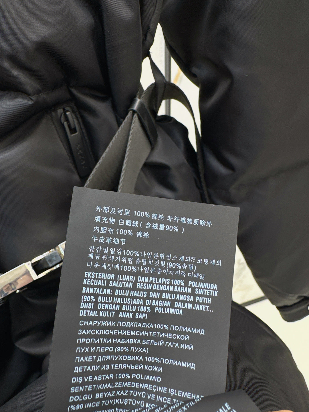 Pra New long down jacket