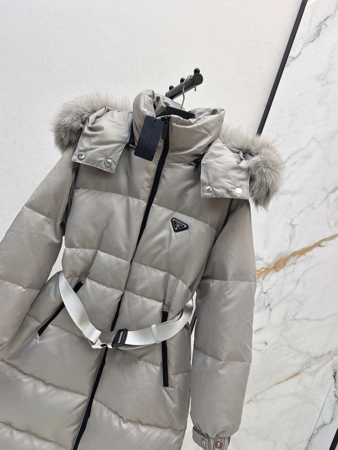 Pra New long down jacket