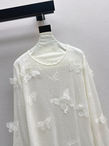 CD New butterfly embellished shirt