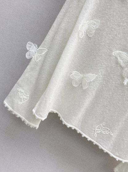 CD New butterfly embellished shirt