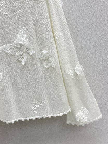 CD New butterfly embellished shirt