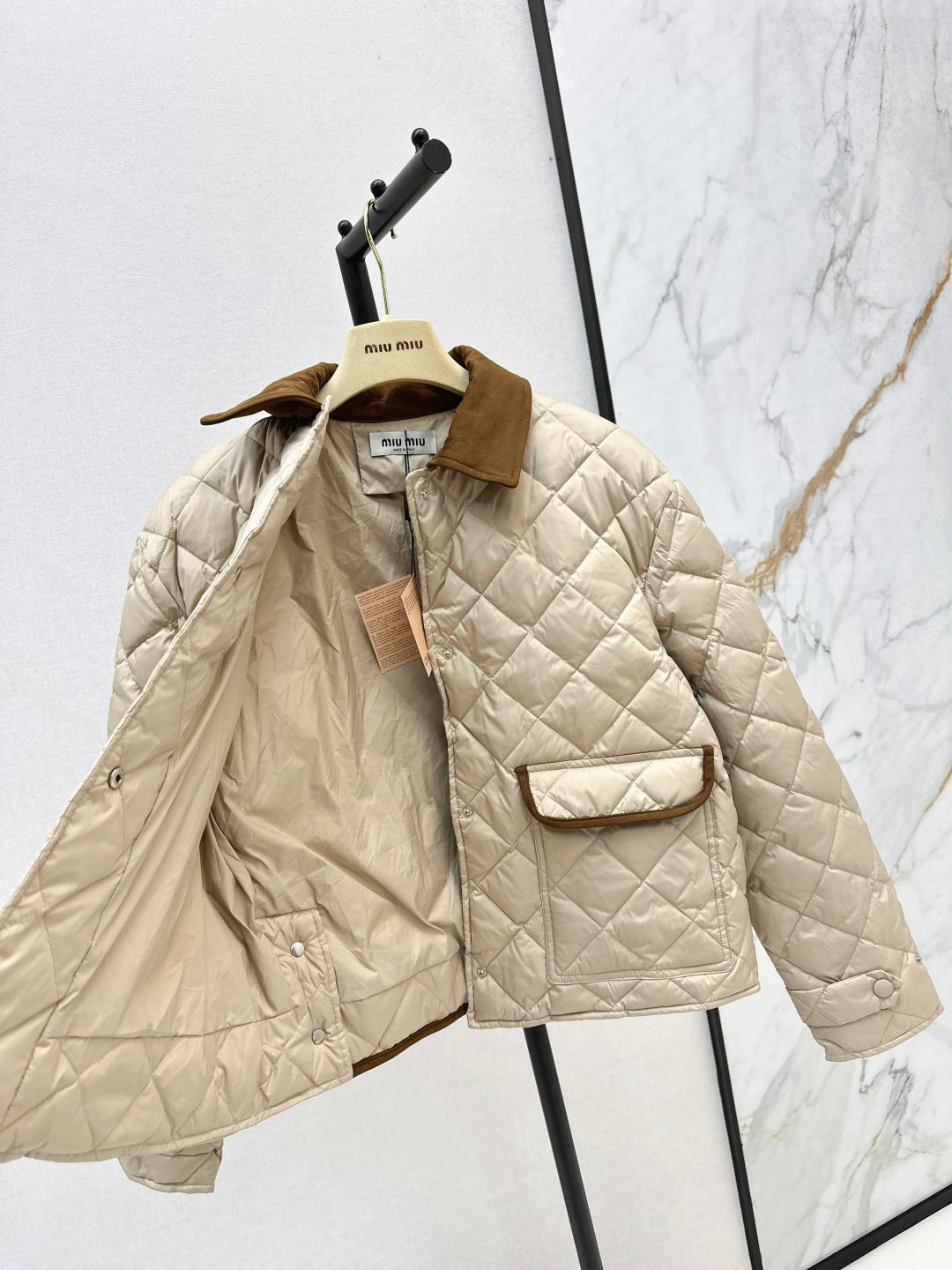 Miu New  Short down jacket