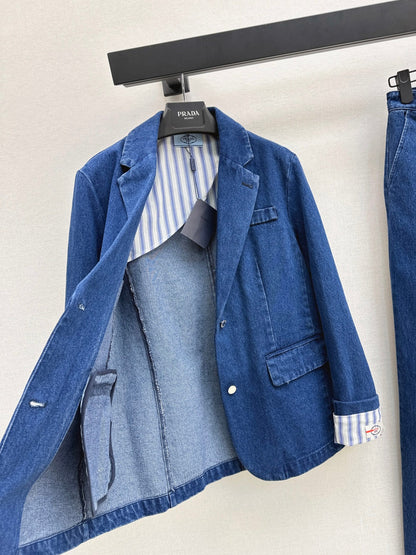 Pra New denim blazer