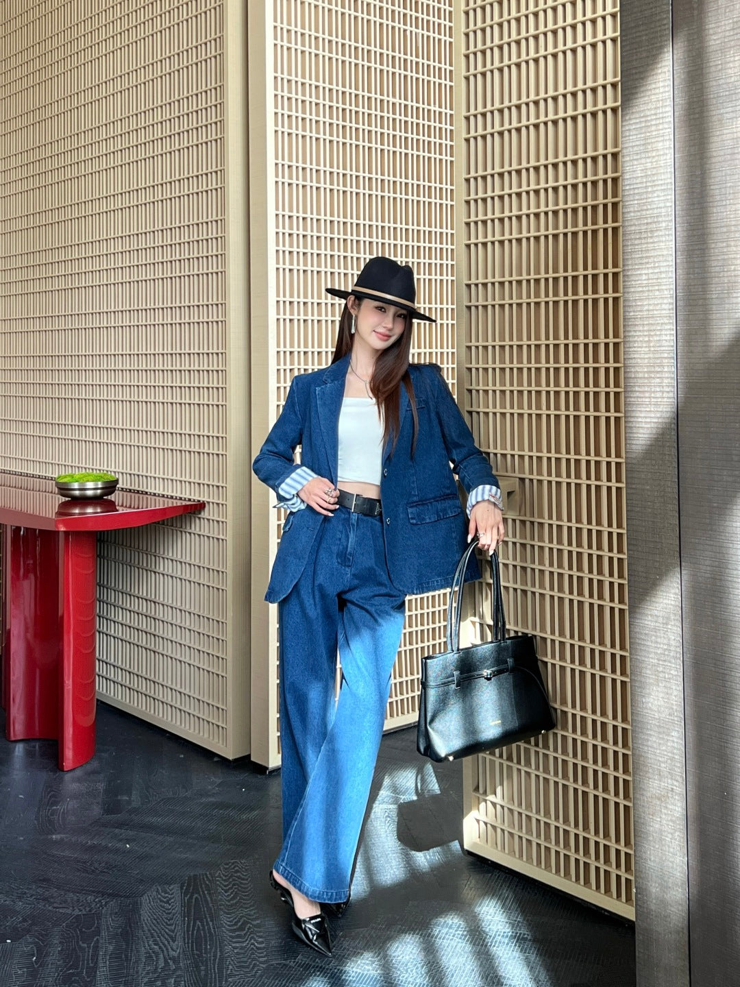 Pra New belt embellished jeans