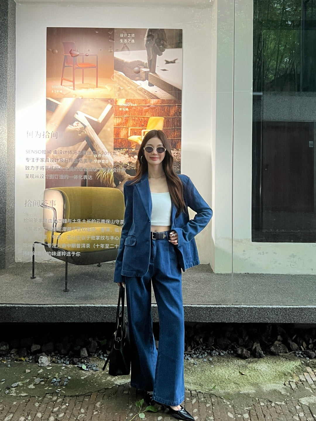 Pra New denim blazer