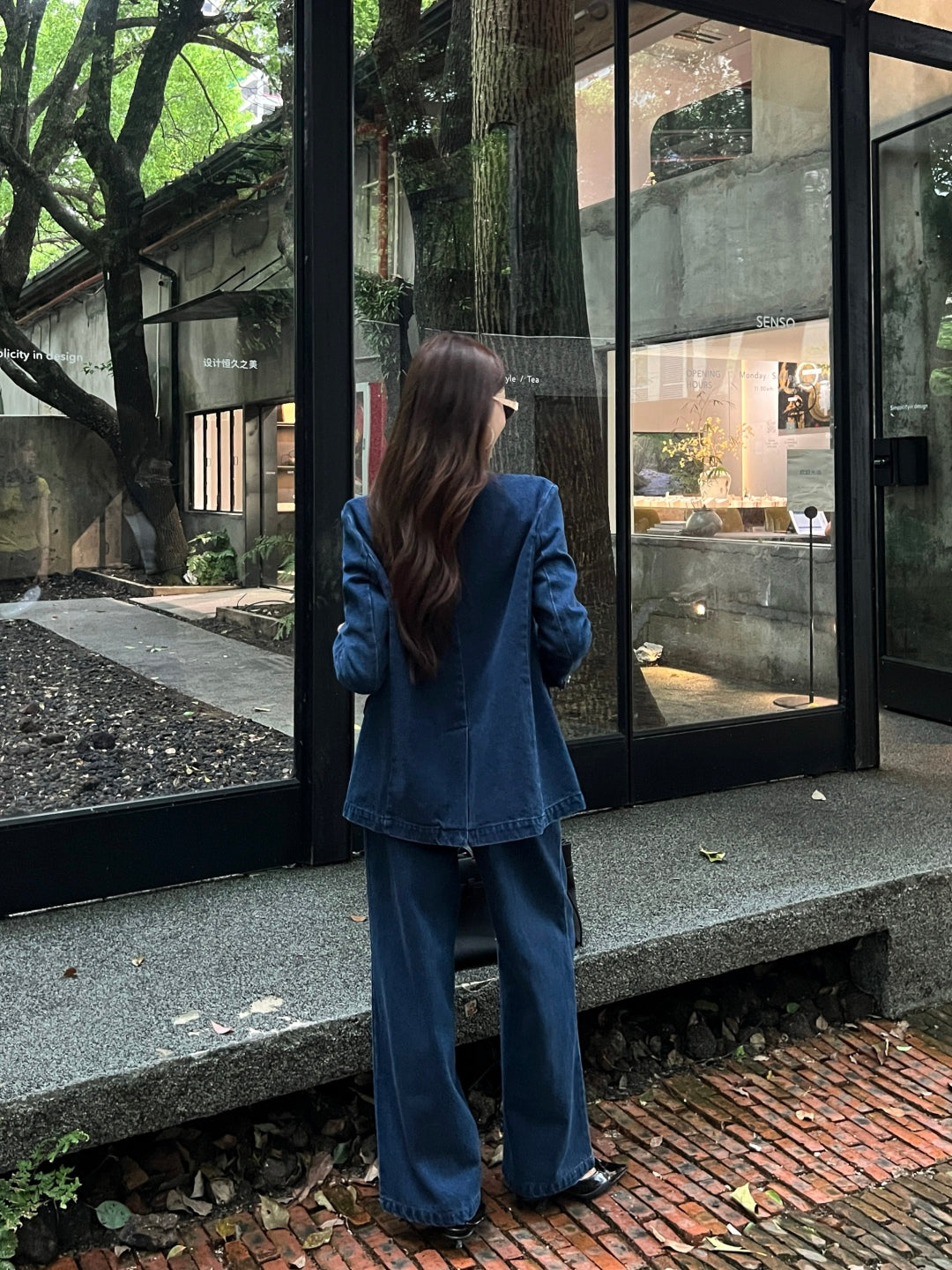 Pra New denim blazer