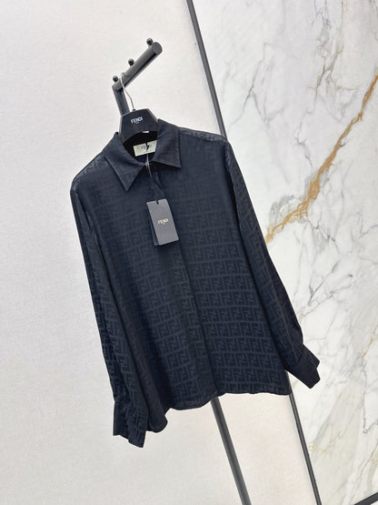 Fend New jacquard shirt