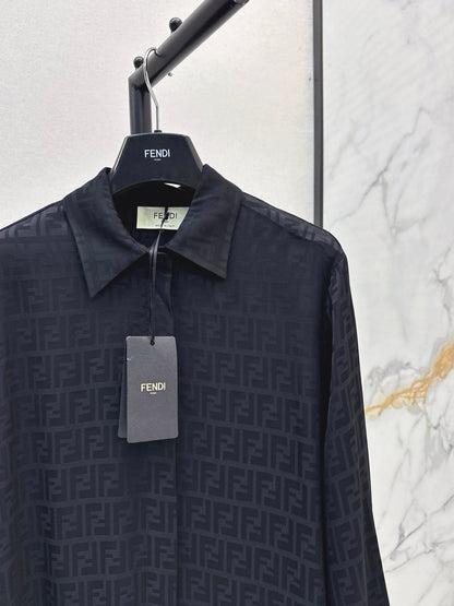 Fend New jacquard shirt