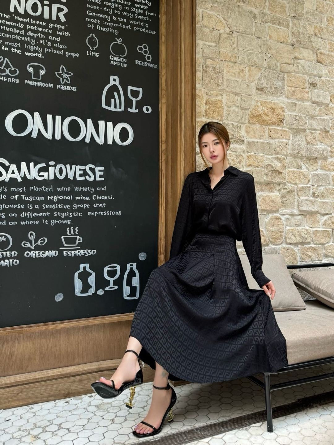 Fend New jacquard shirt