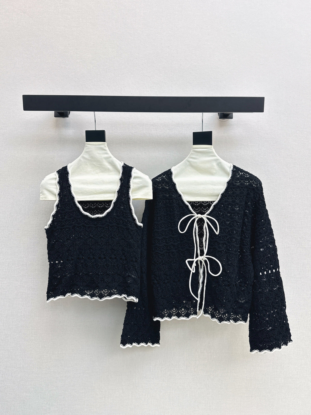 Chan New Hollow two-piece set