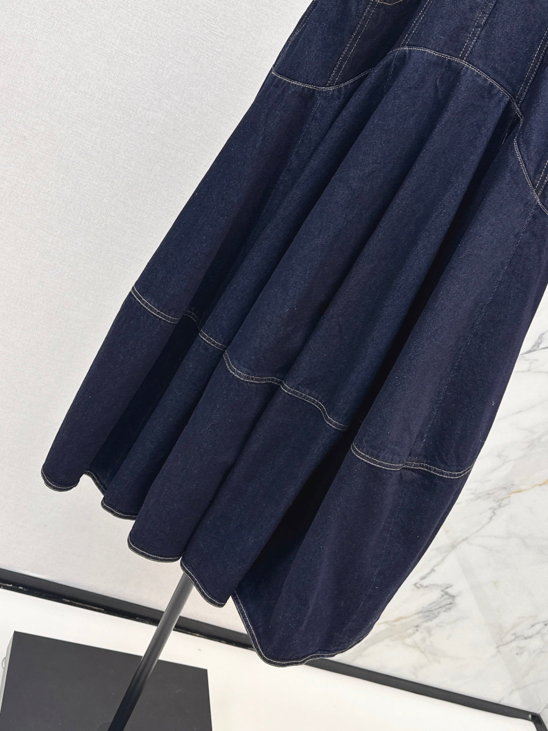 Zimm New Long denim skirt