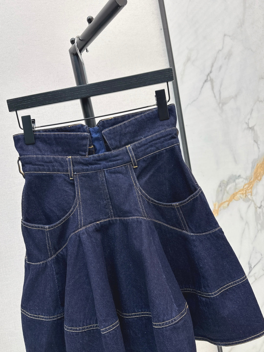 Zimm New Short denim skirt