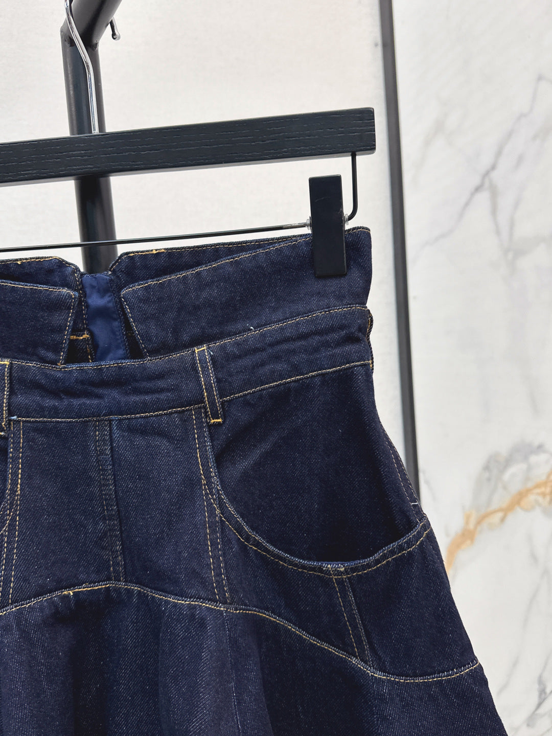 Zimm New Short denim skirt