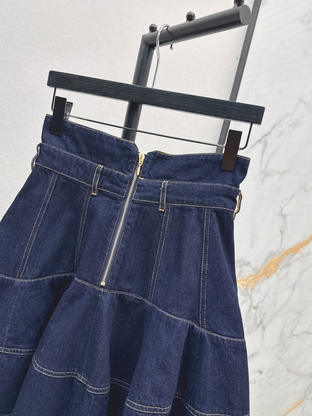 Zimm New Short denim skirt