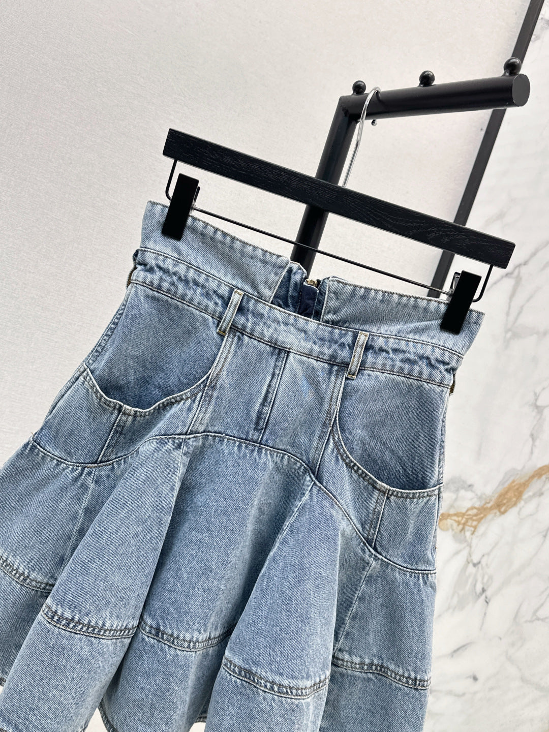 Zimm New Short denim skirt