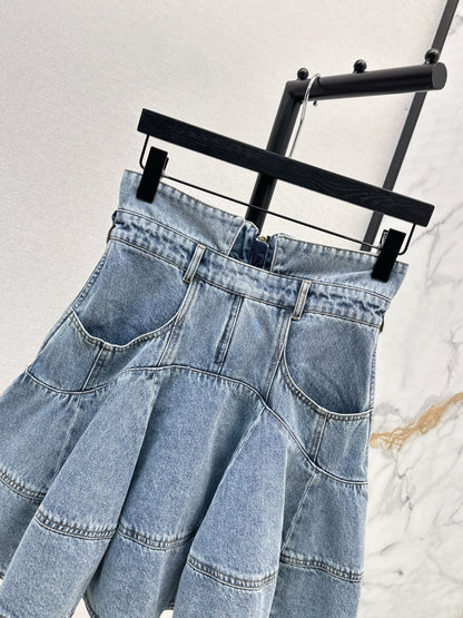 Zimm New Short denim skirt