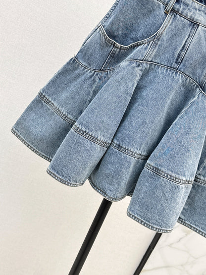 Zimm New Short denim skirt
