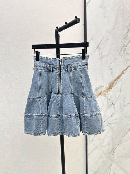 Zimm New Short denim skirt