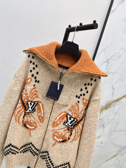 Louis New Heavy duty zipper jacket