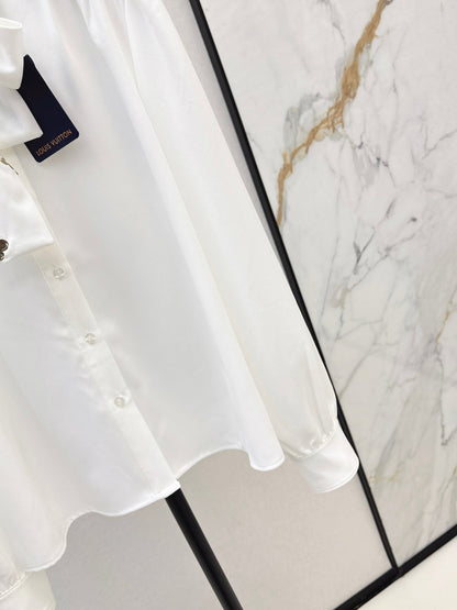 Louis  New ribbon shirt