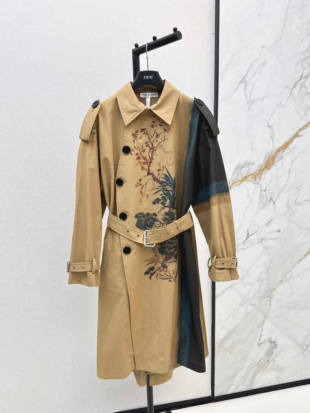 CD New Belted trench coat