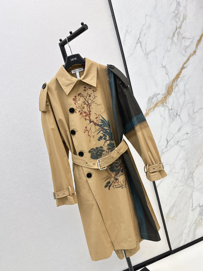 CD New Belted trench coat