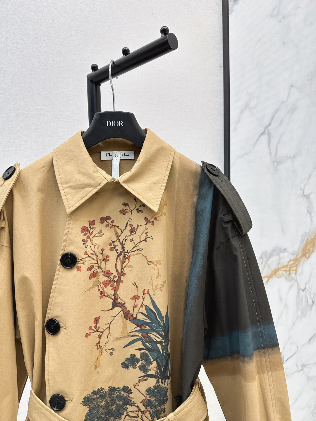 CD New Belted trench coat