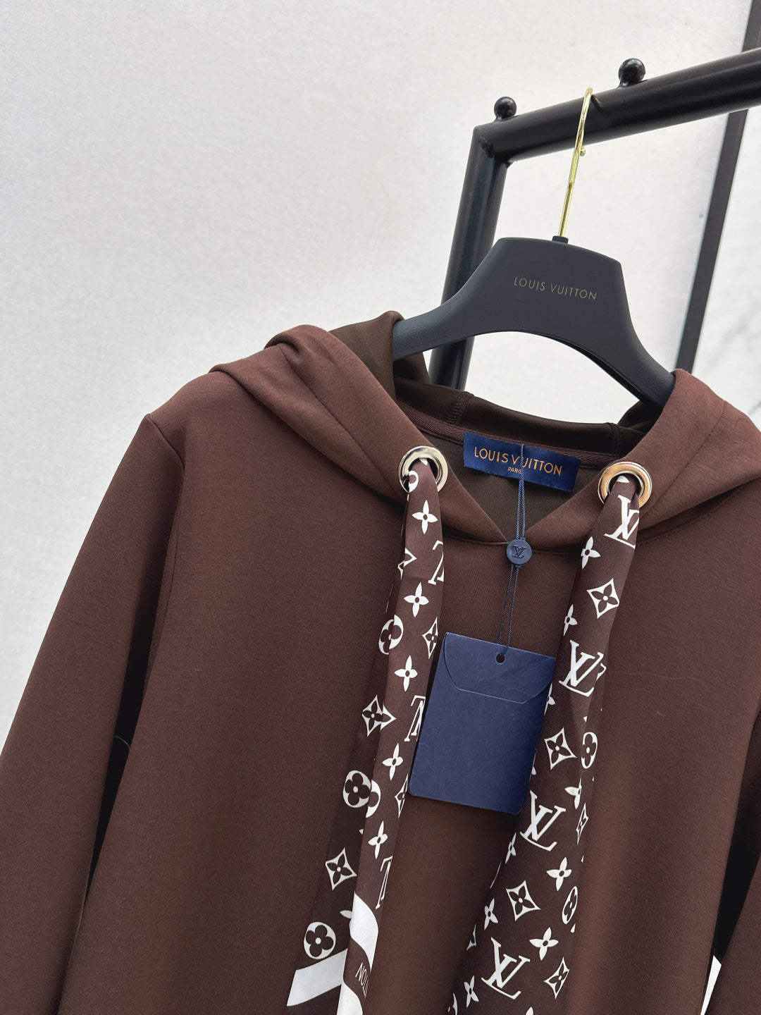 Louis  New Hooded sweatshirt dress