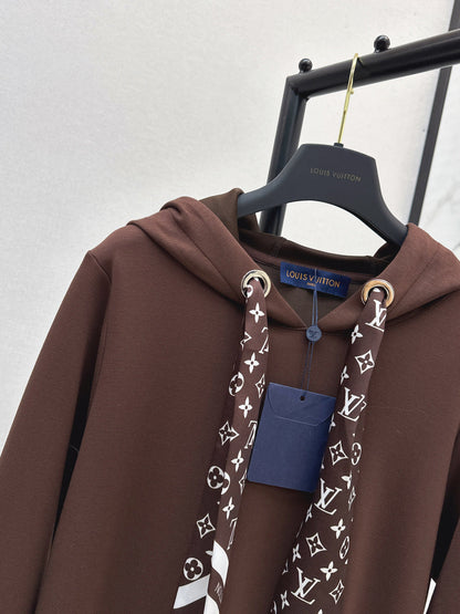 Louis  New Hooded sweatshirt dress