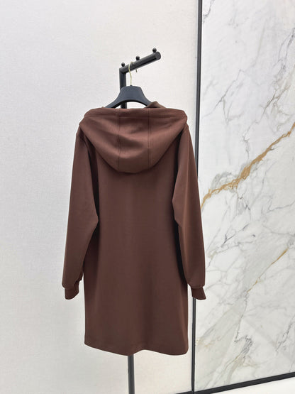 Louis  New Hooded sweatshirt dress