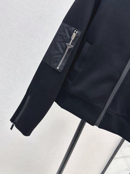 Pra  New Hooded zip-up jacket