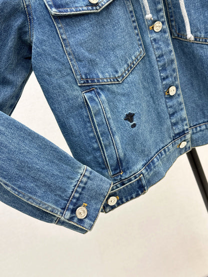 CD  New hooded jacket