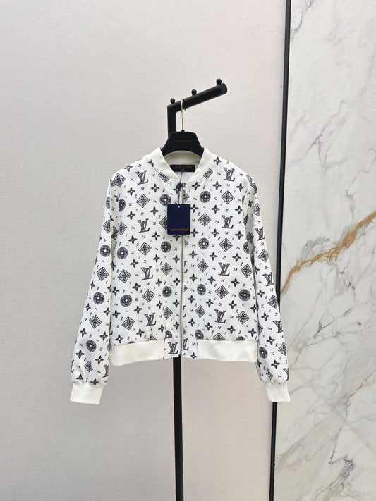 Louis  New Monogram stand collar jacket