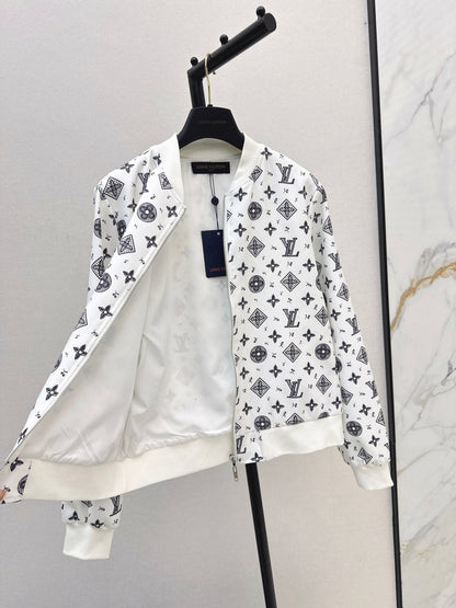 Louis  New Monogram stand collar jacket
