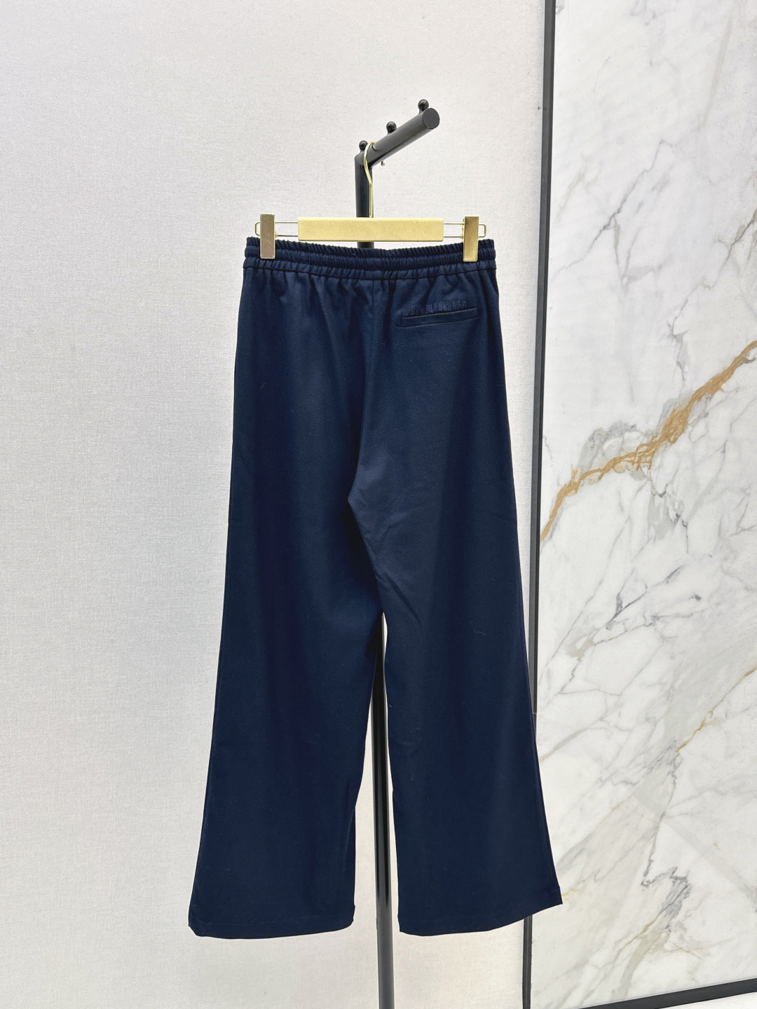 Miu New elastic waist trousers