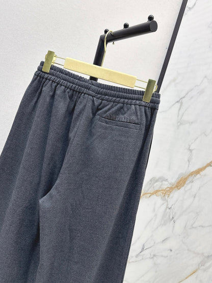 Miu New elastic waist trousers