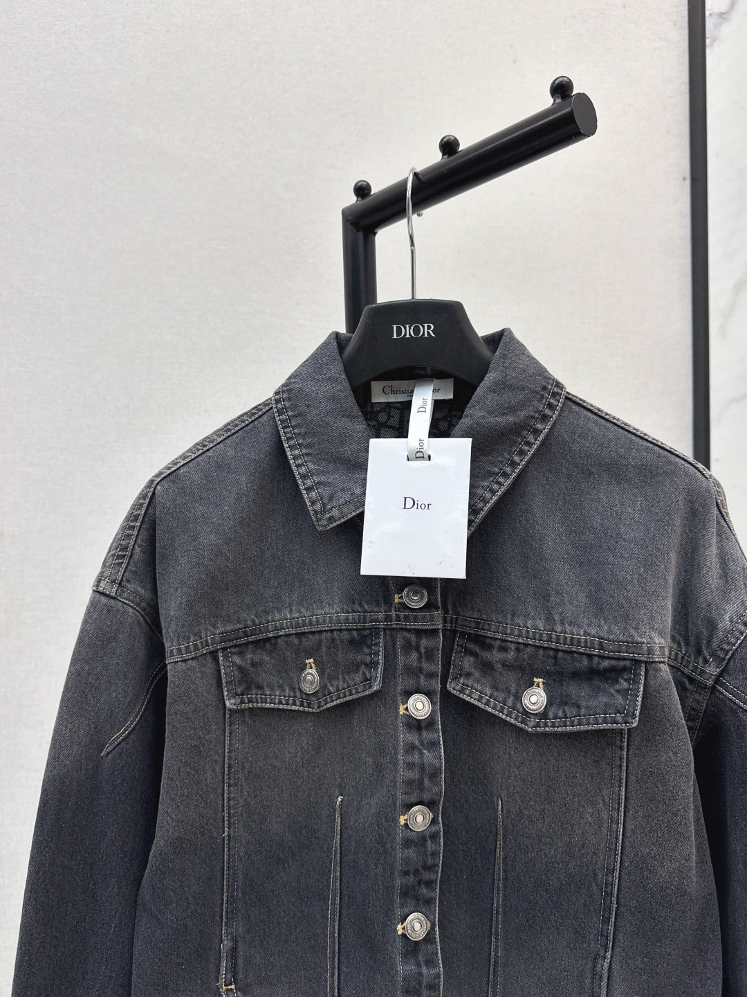 CD  New printed denim jacket