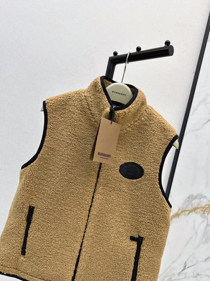 Bur New Teddy Bear Stand Collar Vest
