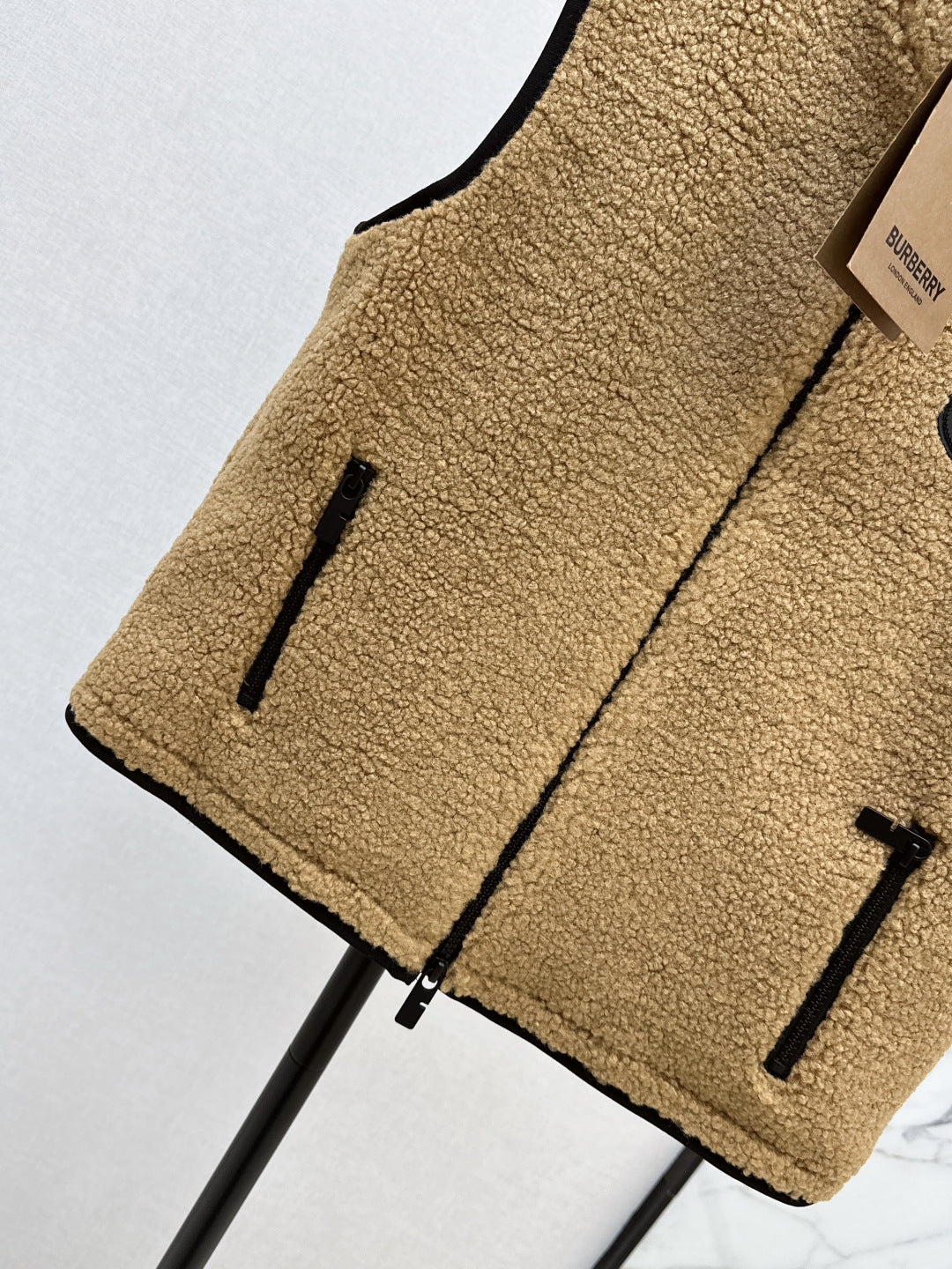 Bur New Teddy Bear Stand Collar Vest