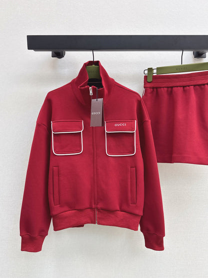 Guc New Stand collar casual suit