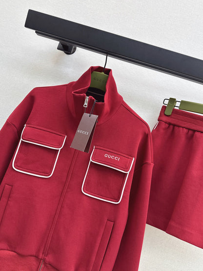 Guc New Stand collar casual suit