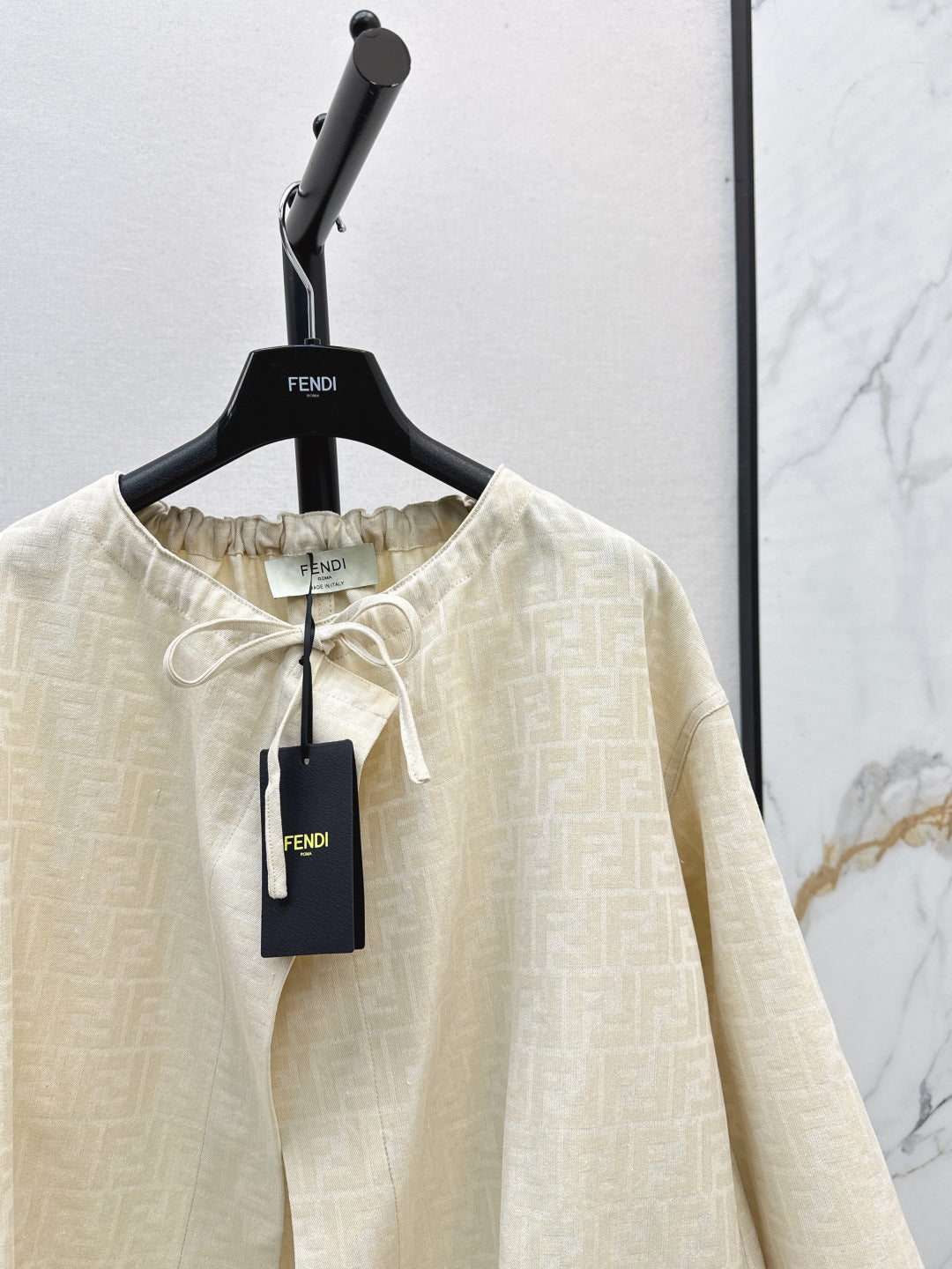 Fend New Printed cape coat