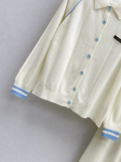 Miu New knitted suit