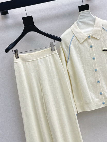 Miu New knitted suit