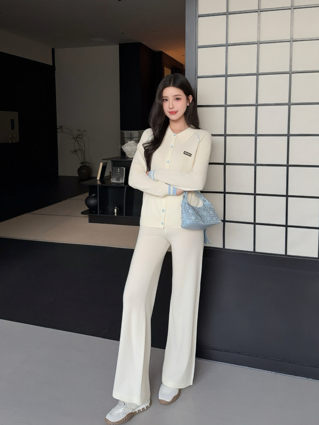 Miu New knitted suit