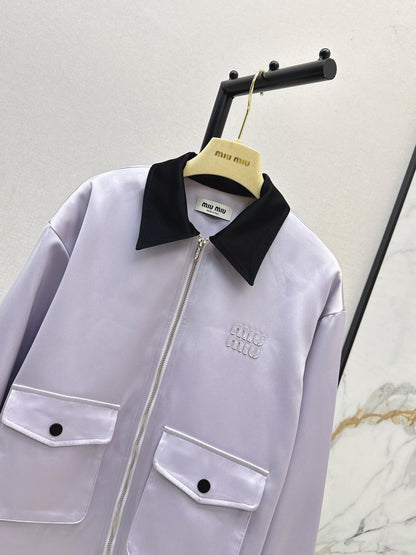 Miu New satin jacket