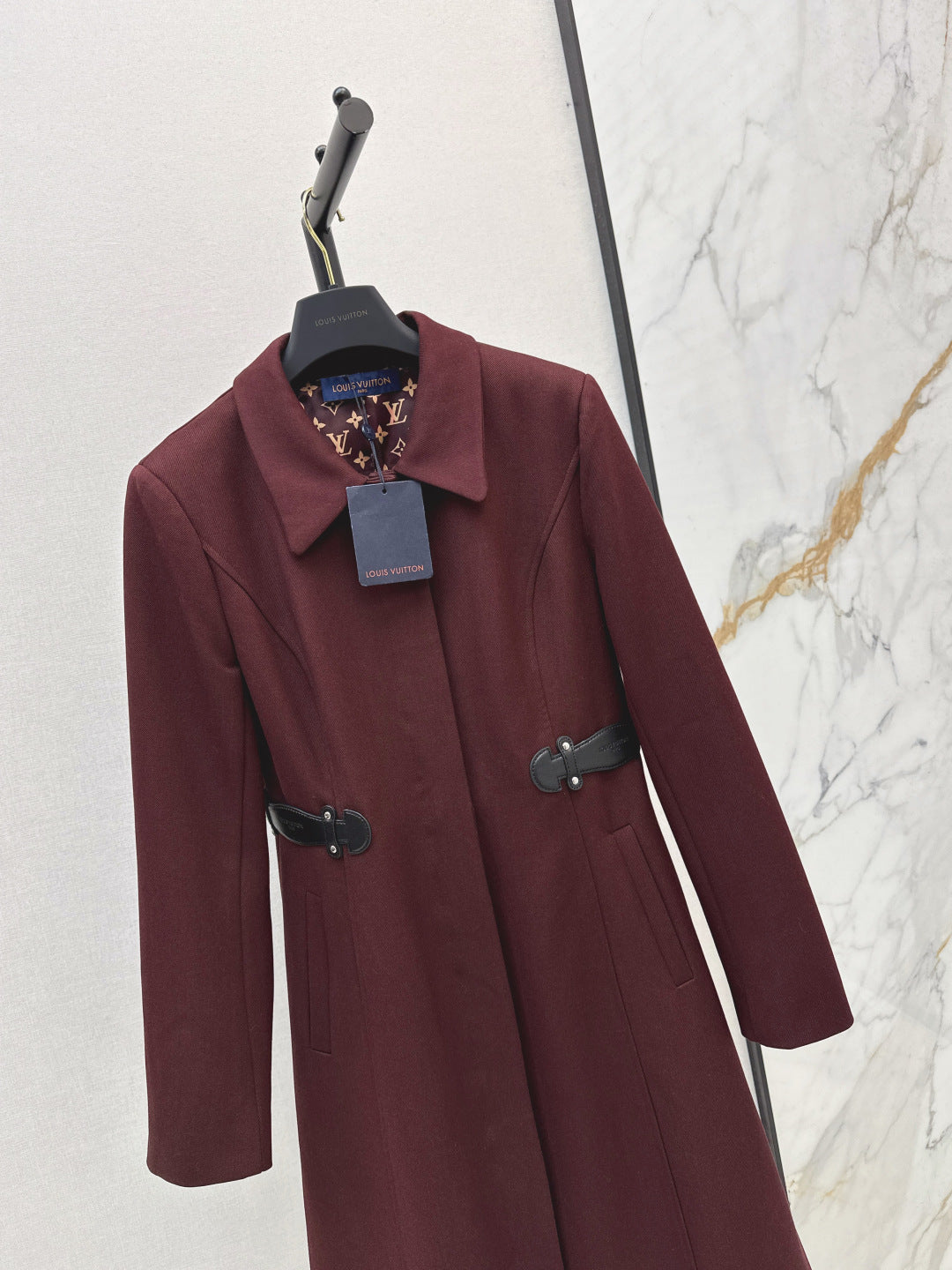 Louis New belted trench coat